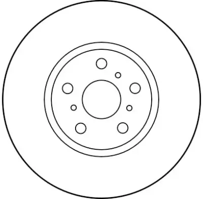 Artesanal Juego de Discos de Freno TRW DF3093 TRW DF3093